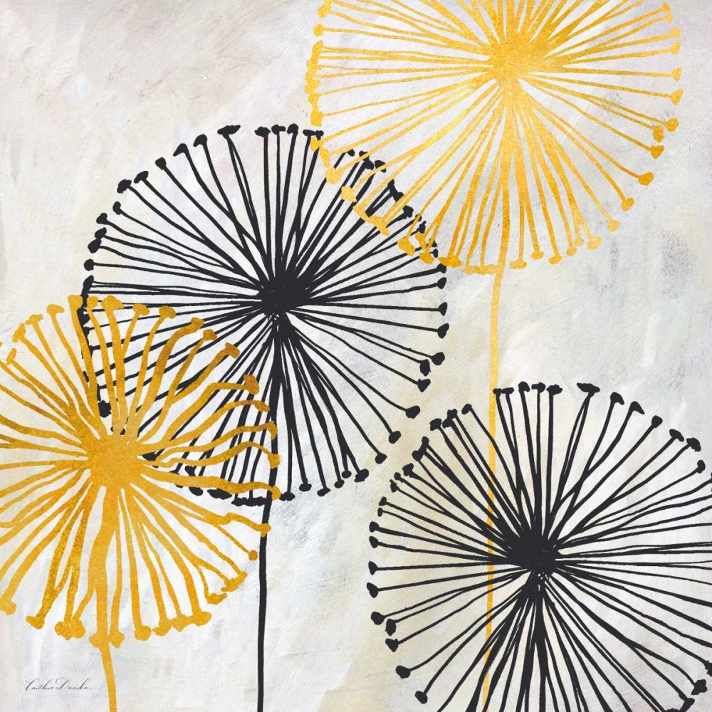 Dandelion Design I art print by Caitlin Dundon for $57.95 CAD