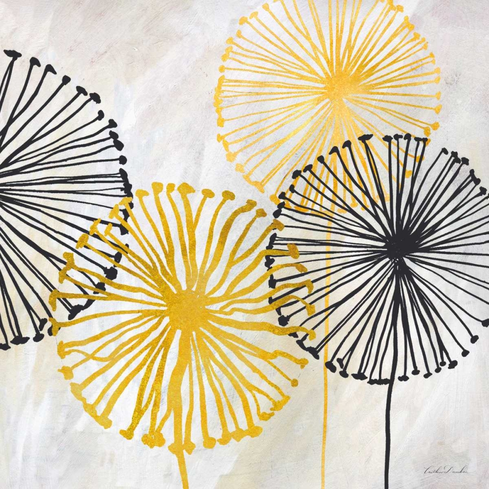 Dandelion Design II art print by Caitlin Dundon for $57.95 CAD