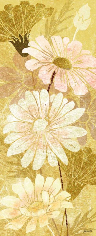 Golden Daisy Patch Panel II art print by Tre Sorelle Studios for $57.95 CAD