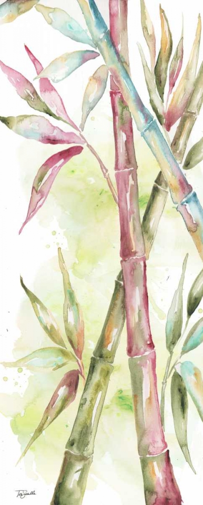 Marsala Bamboo Panel I art print by Tre Sorelle Studios for $57.95 CAD