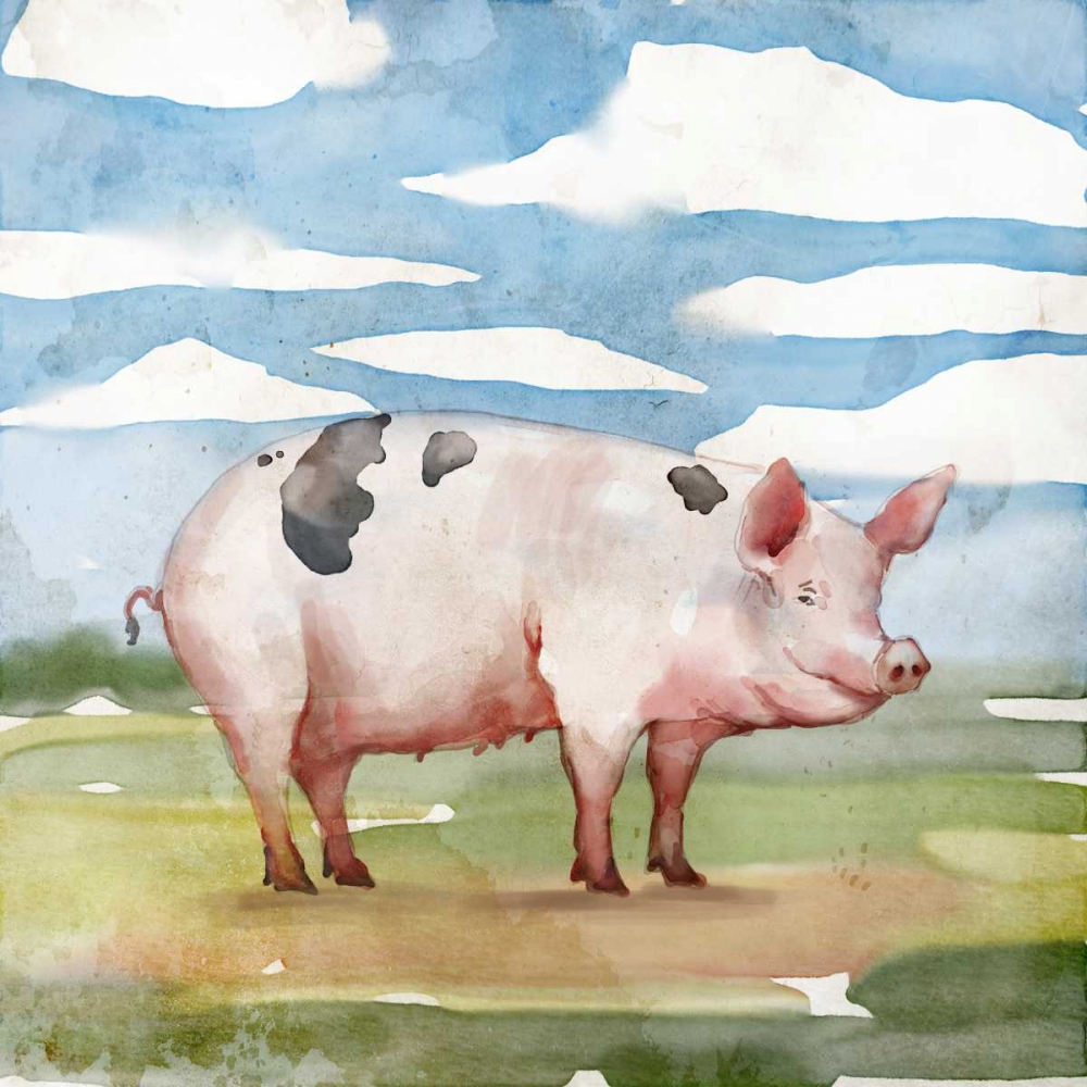 Country Farm I art print by Vittorio Milan for $57.95 CAD