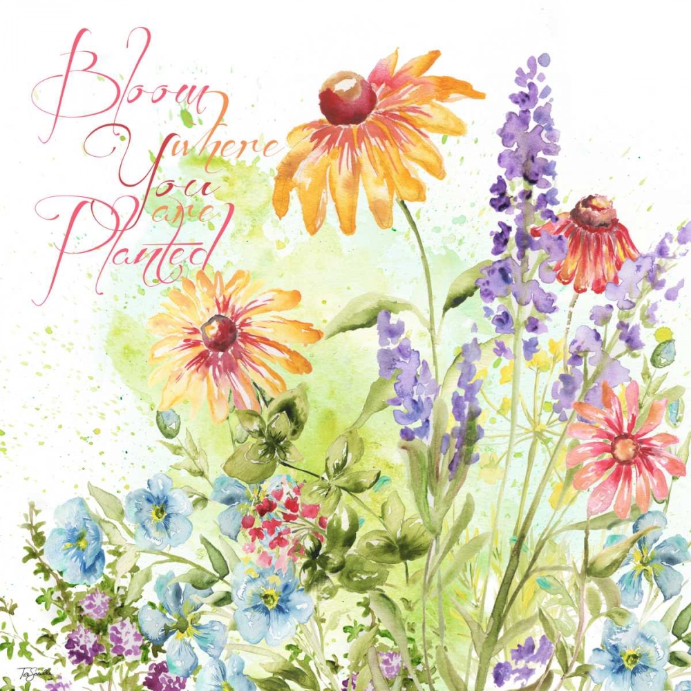 Blossom Meadow I art print by Tre Sorelle Studios for $57.95 CAD