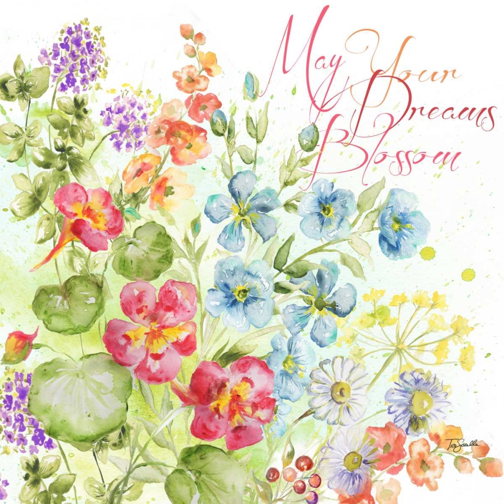 Blossom Meadow II art print by Tre Sorelle Studios for $57.95 CAD