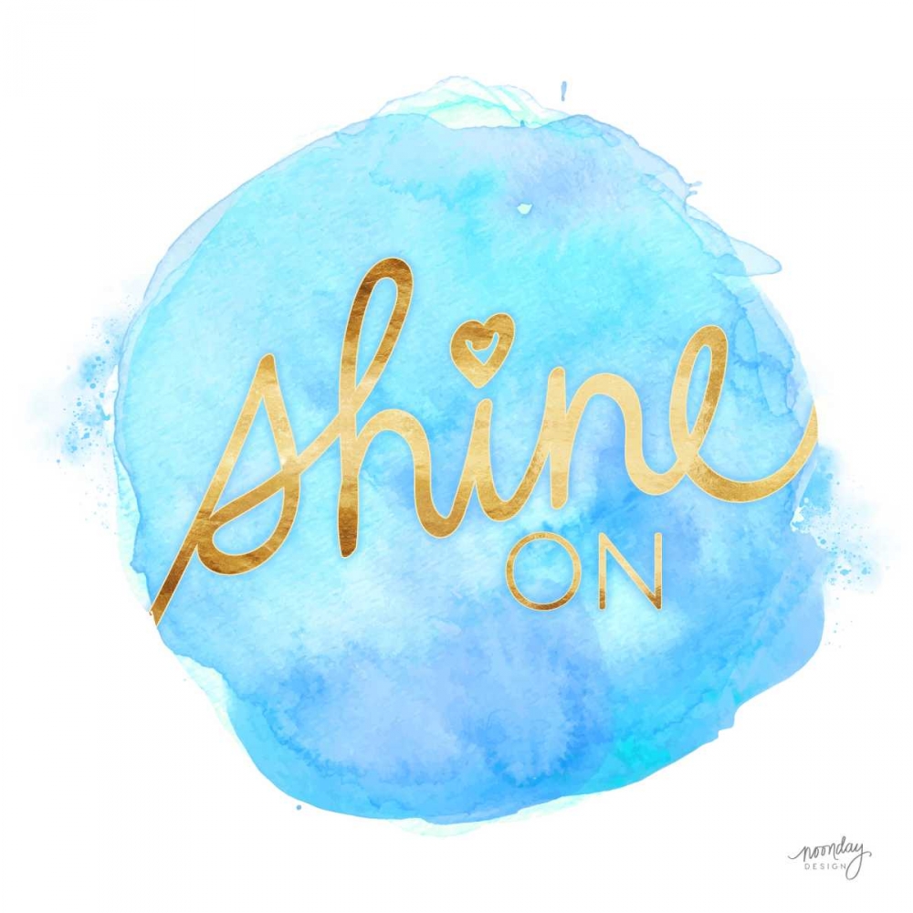 Color Splash Sayings II art print by Noonday Design for $57.95 CAD