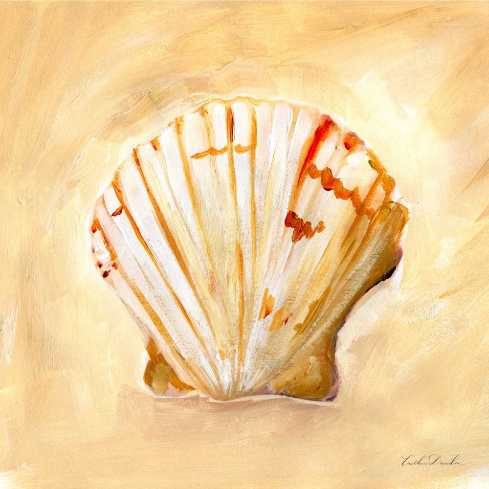 Painted Seashells II art print by Caitlin Dundon for $57.95 CAD