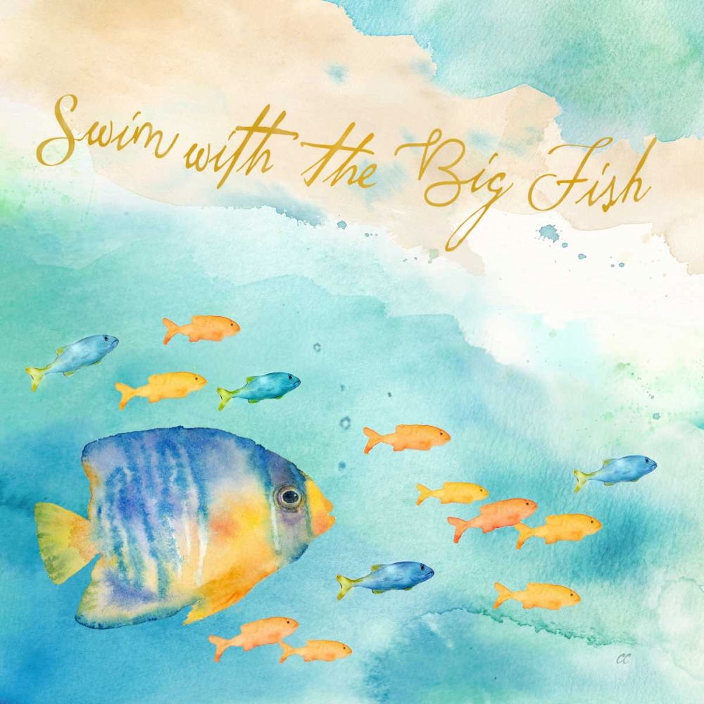 Sea Splash Sentiments I art print by Cynthia Coulter for $57.95 CAD