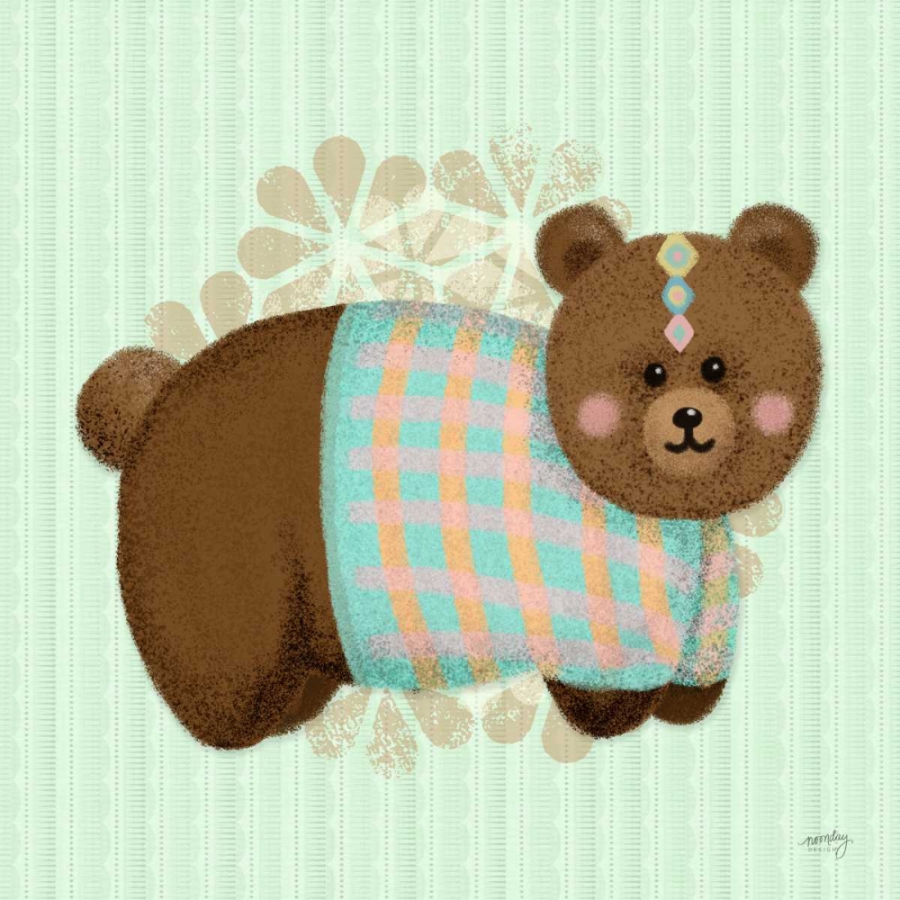 Woodland Babies I art print by Noonday Design for $57.95 CAD