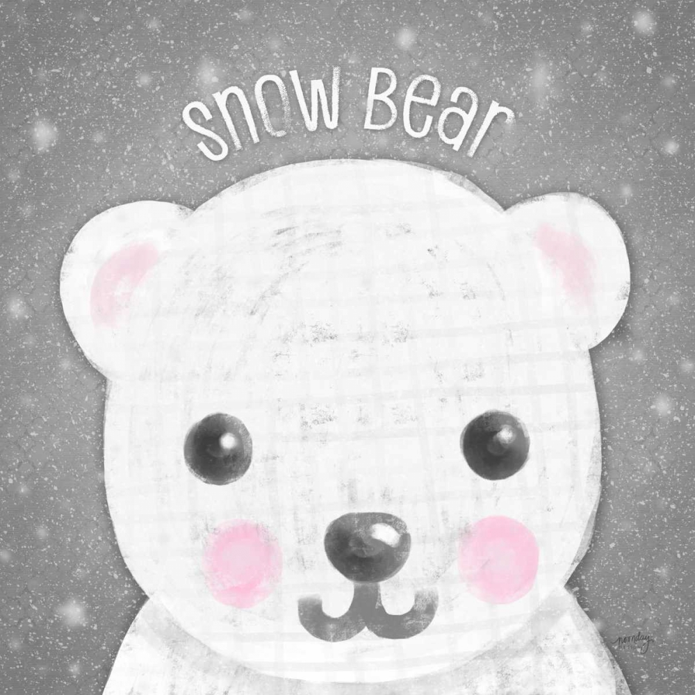 Snow Buddies I art print by Noonday Design for $57.95 CAD