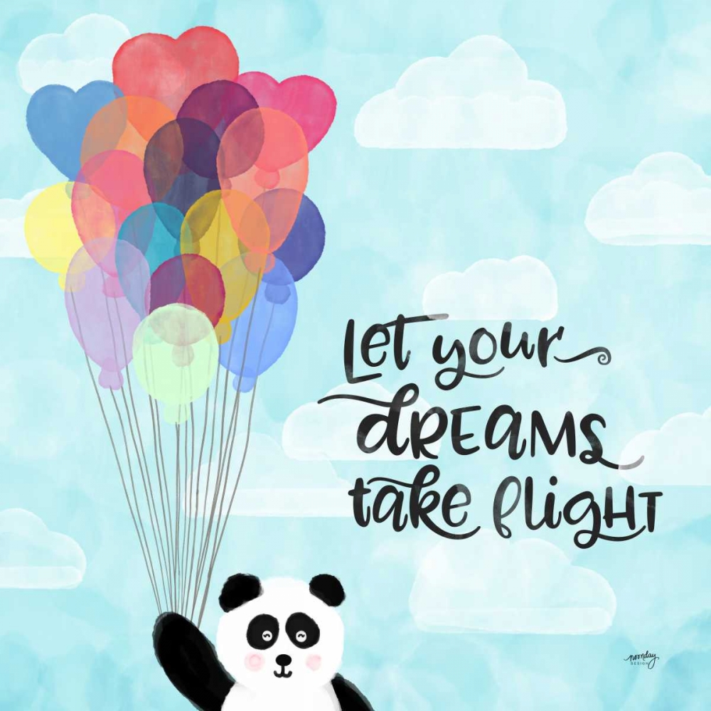 Dreams and Soar I art print by Noonday Design for $57.95 CAD