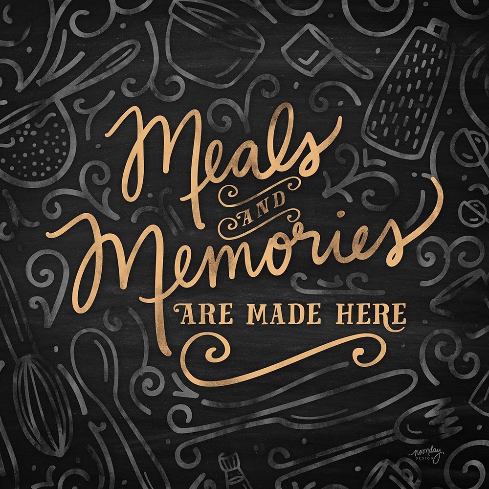 Gather Here II (Meal Memories) art print by Noonday Design for $57.95 CAD