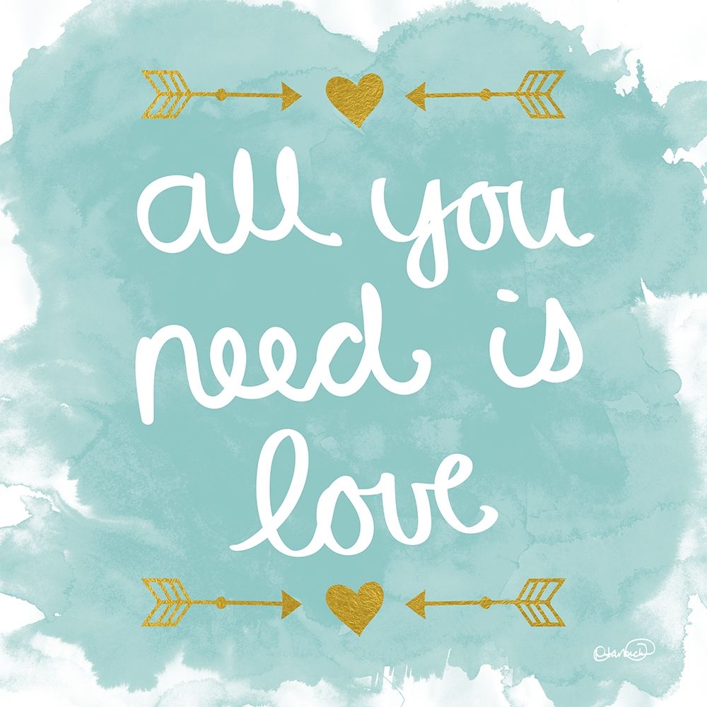 Life and Love Blue II art print by Nicole Harbick for $57.95 CAD