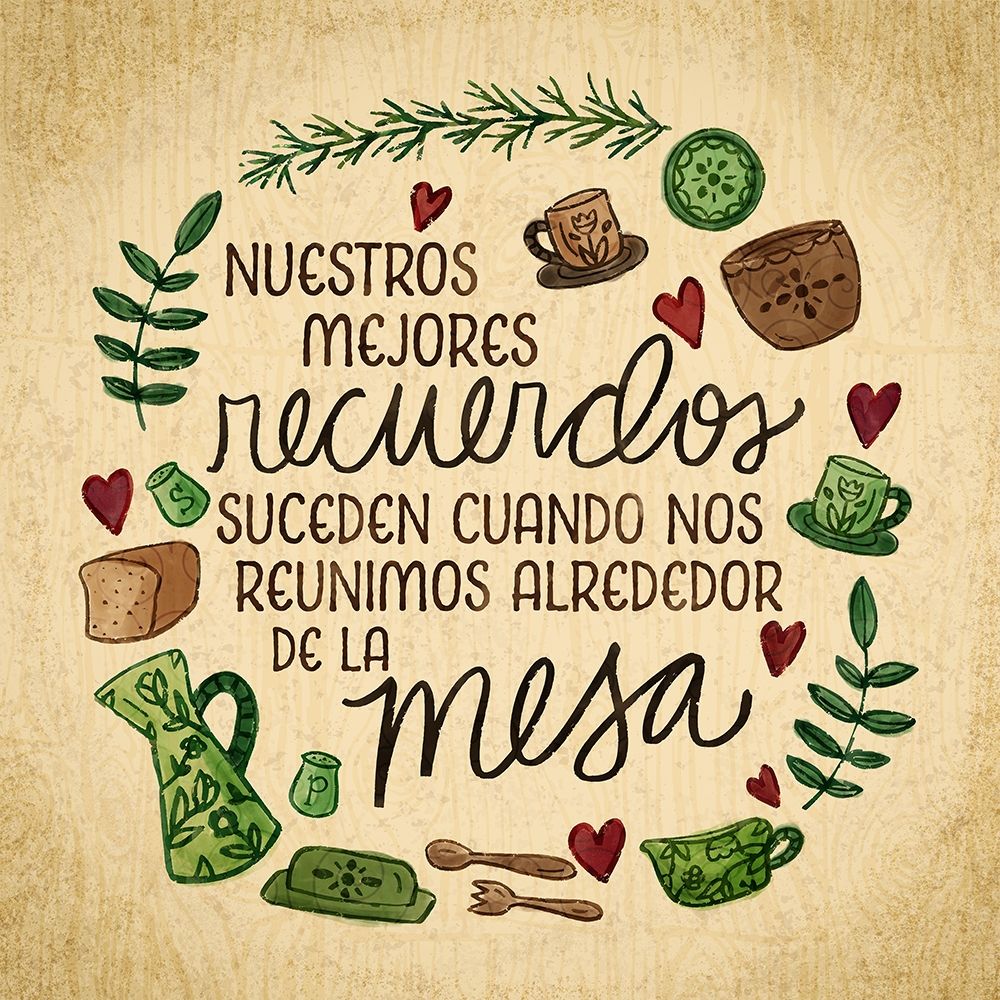 Kitchen Memories Spanish II art print by Noonday Design for $57.95 CAD