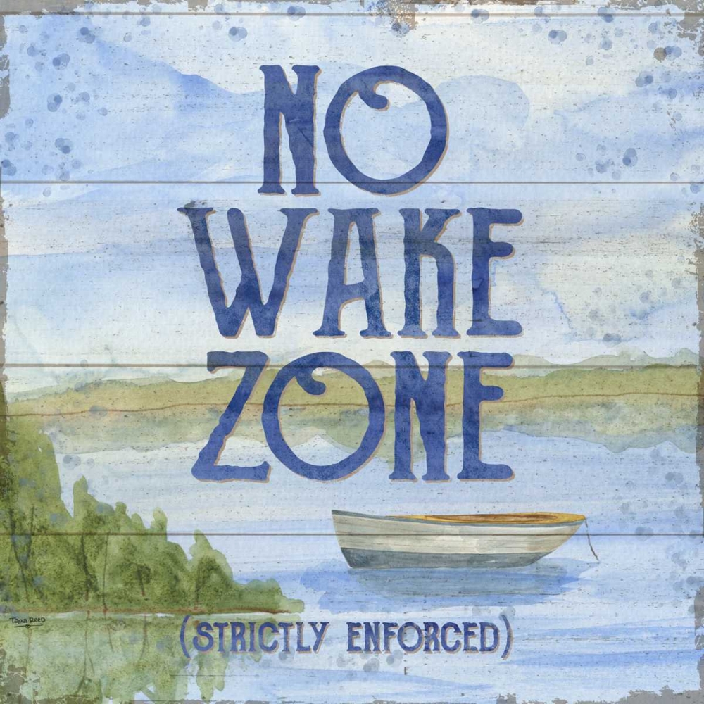 Lake Living II (no wake zone) art print by Tara Reed for $57.95 CAD