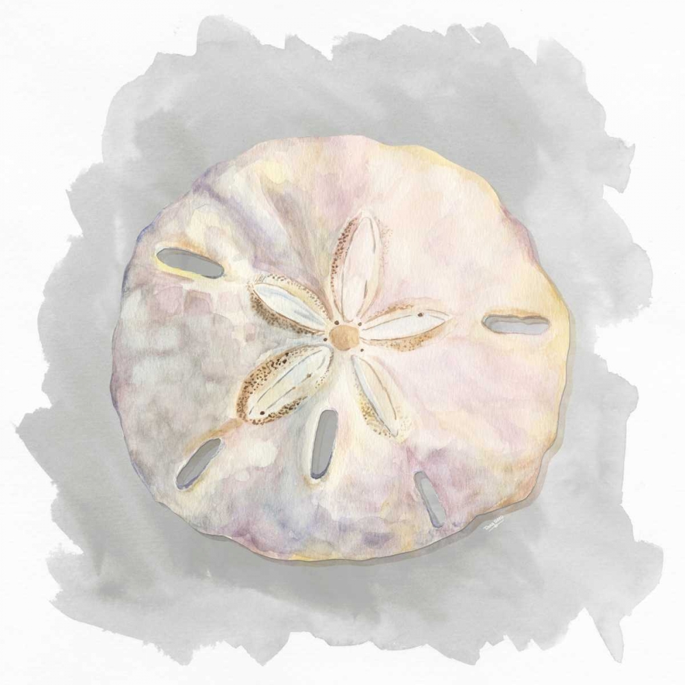 Shells on Grey IV art print by Tara Reed for $57.95 CAD