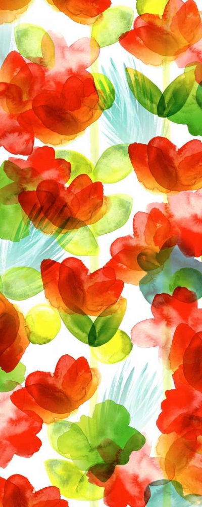 Tropical Floral Panel II art print by Northern Lights for $57.95 CAD