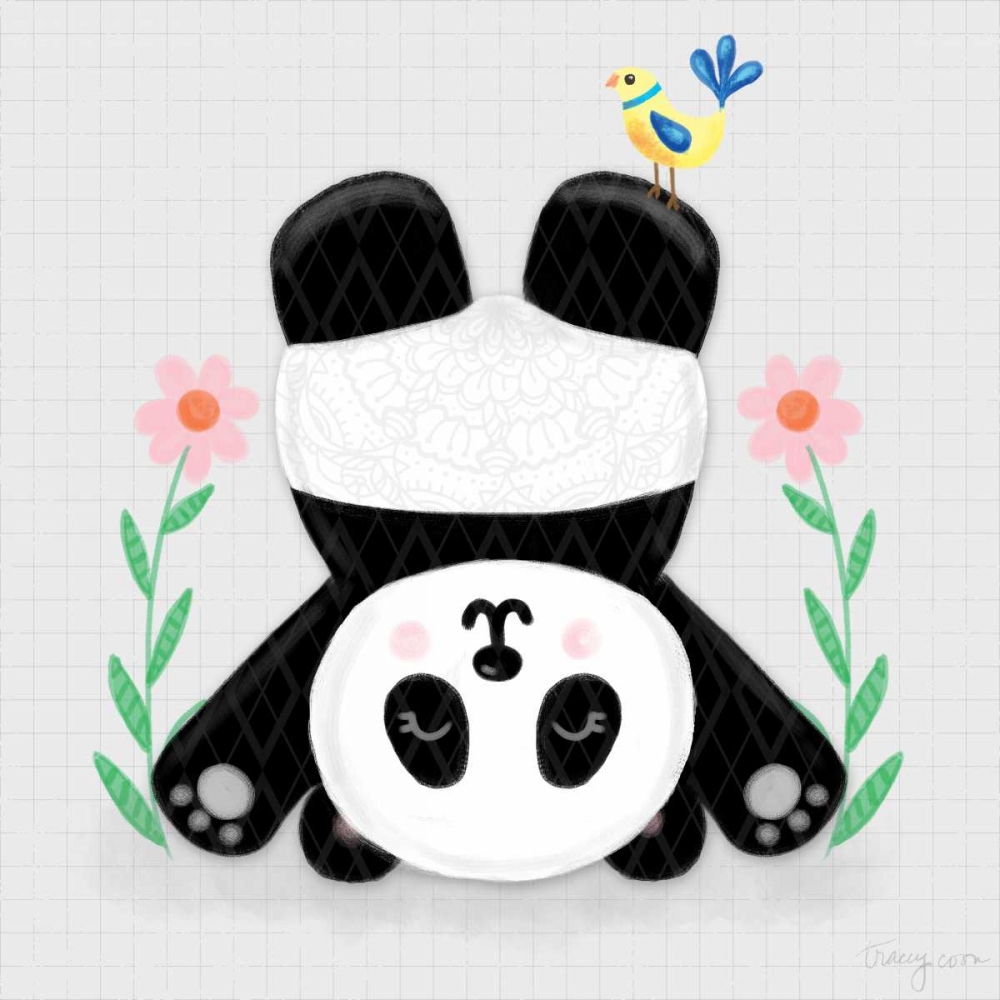 Tumbling Pandas II art print by Noonday Design for $57.95 CAD