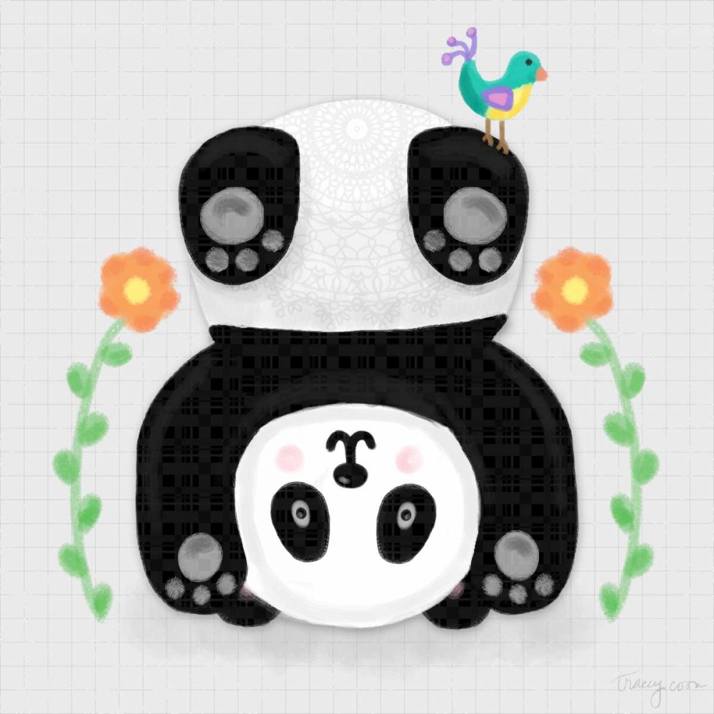 Tumbling Pandas IV art print by Noonday Design for $57.95 CAD