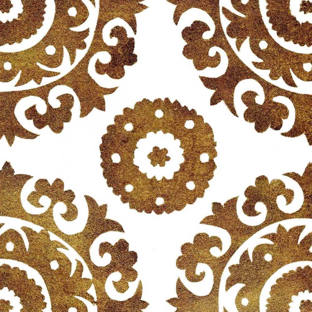 Golden Opportunity Suzani I art print by Nancy Green Design for $57.95 CAD