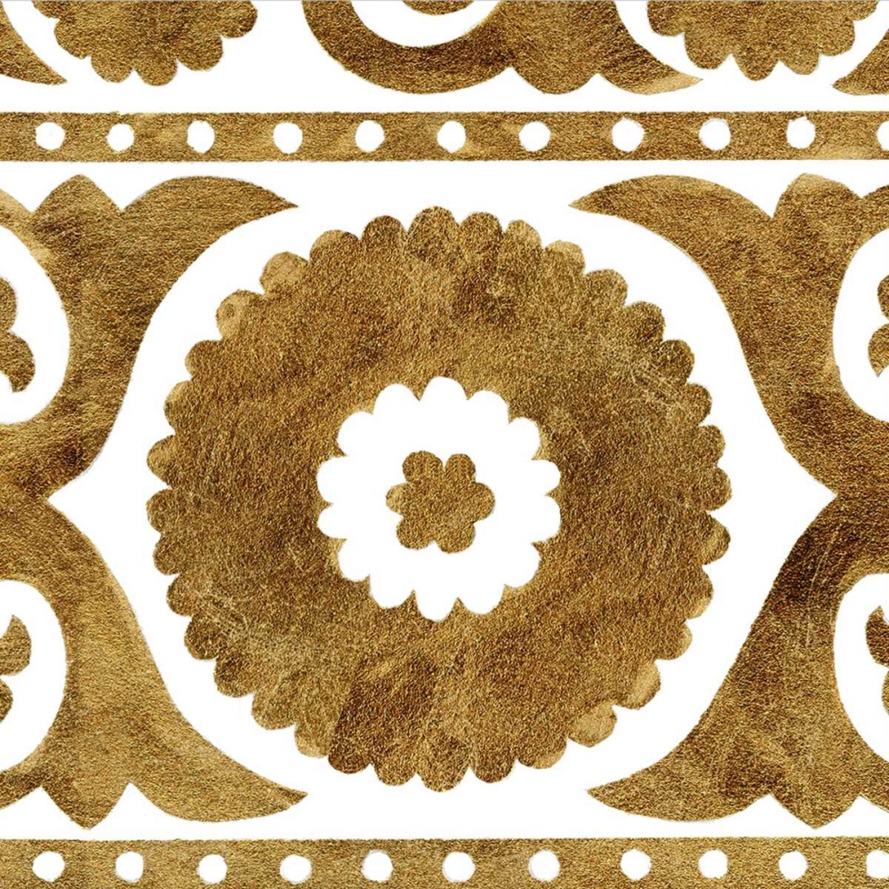 Golden Opportunity Suzani III art print by Nancy Green Design for $57.95 CAD
