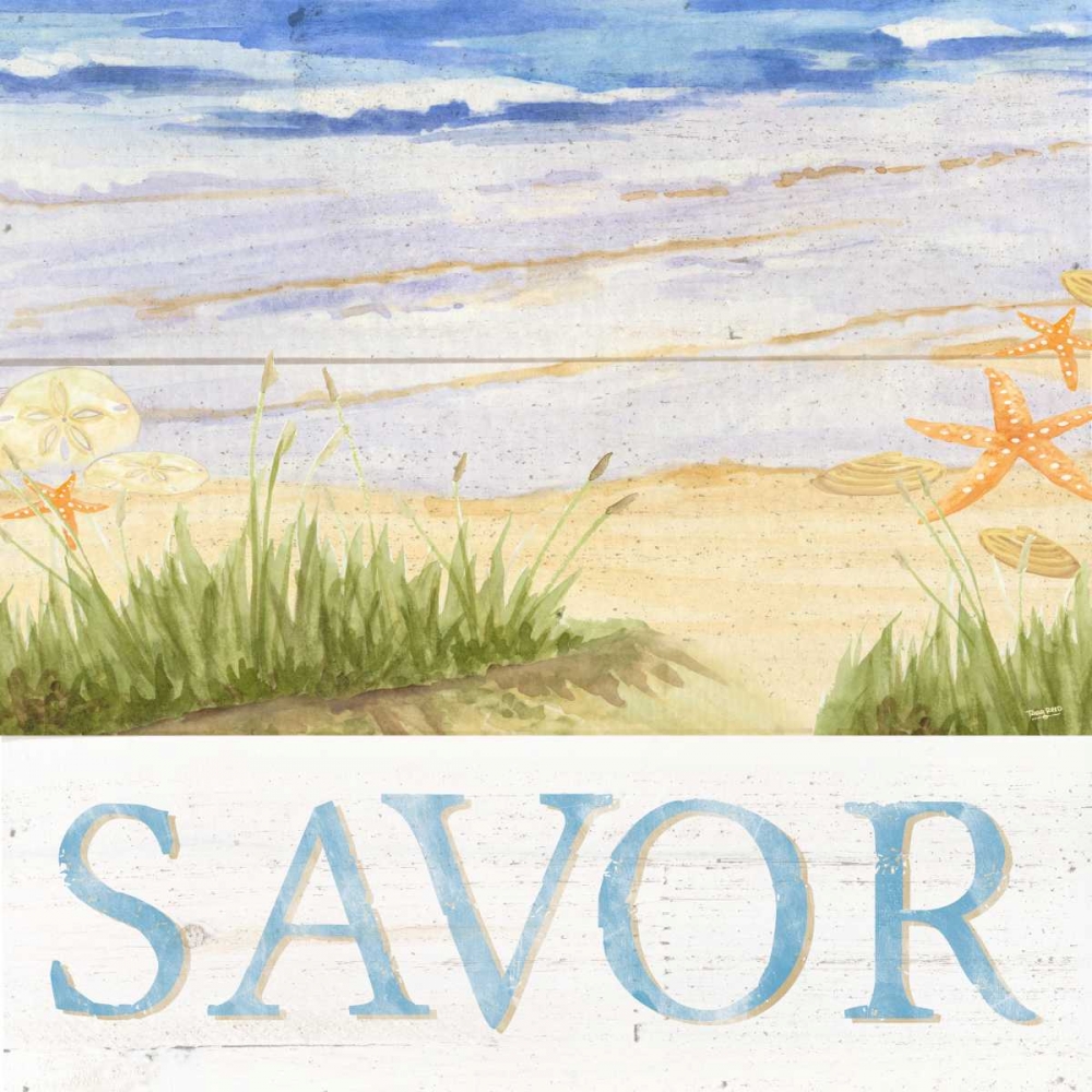Savor the Sea III art print by Tara Reed for $57.95 CAD