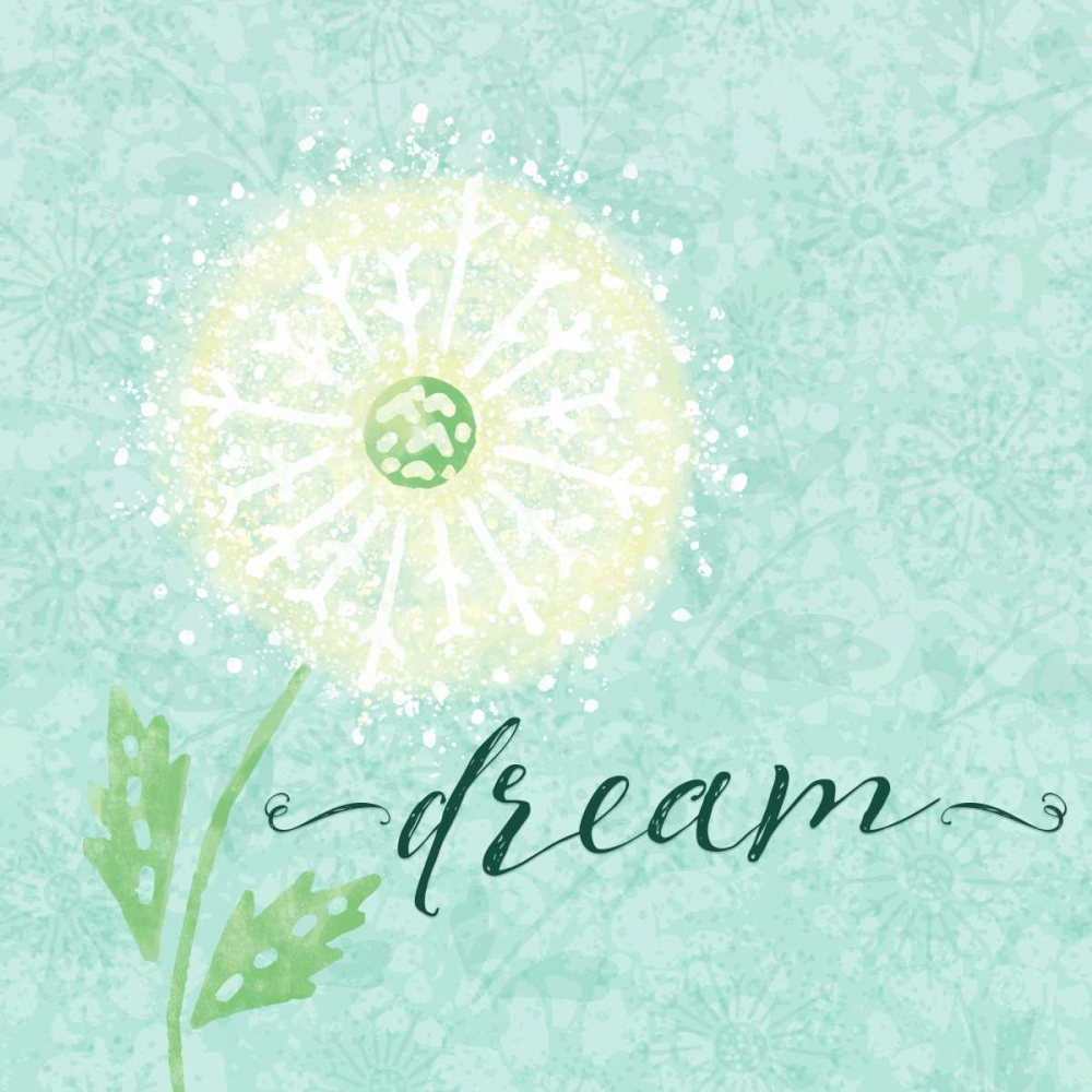 Dandelion Wishes I art print by Noonday Design for $57.95 CAD