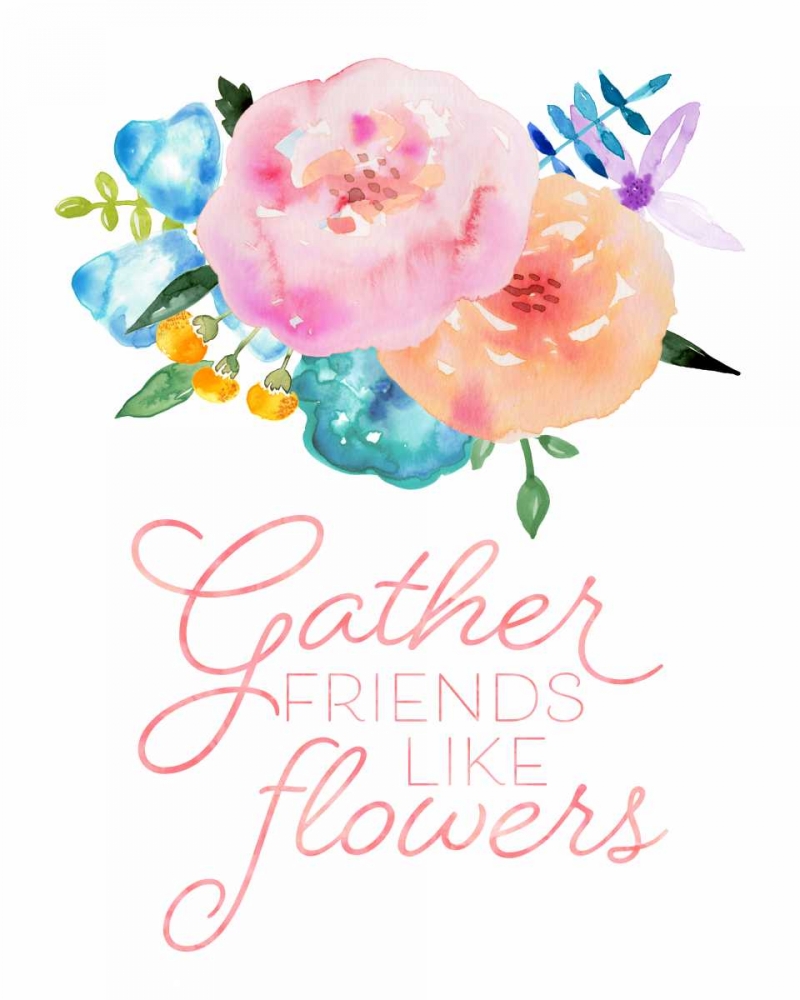Flowers in Full Bloom I art print by Noonday Design for $57.95 CAD