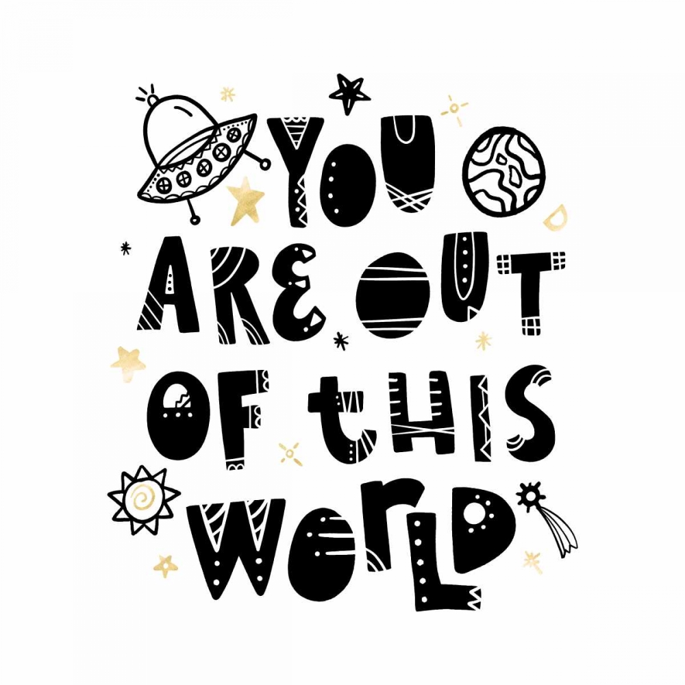 Give Me Space III art print by Noonday Design for $57.95 CAD