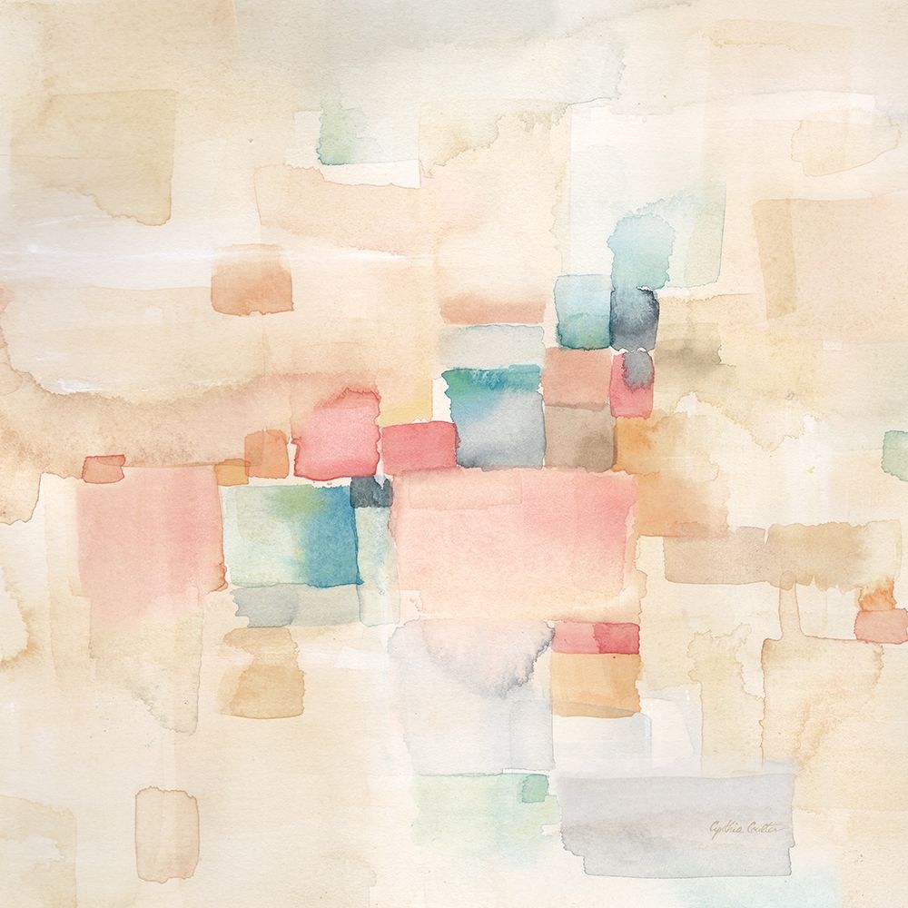 Desert Dreams Square II art print by Cynthia Coulter for $57.95 CAD