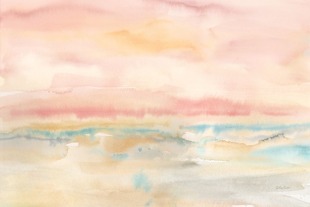 Blush Seascape art print by Cynthia Coulter for $57.95 CAD