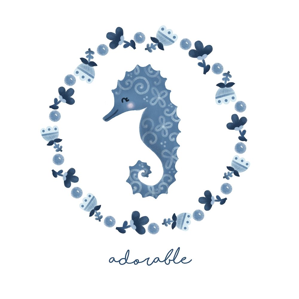 Ocean Friends II art print by Noonday Design for $57.95 CAD