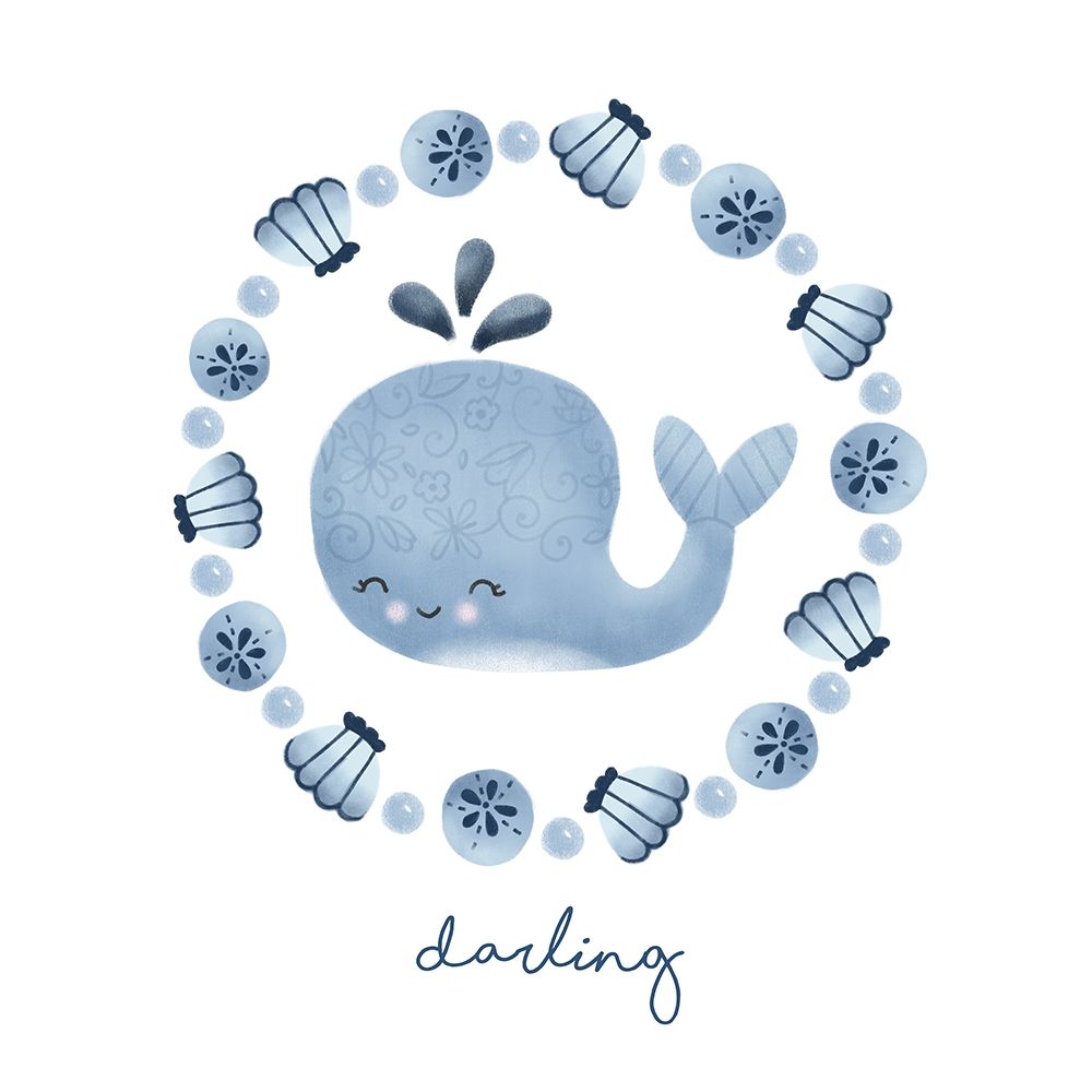 Ocean Friends IV art print by Noonday Design for $57.95 CAD