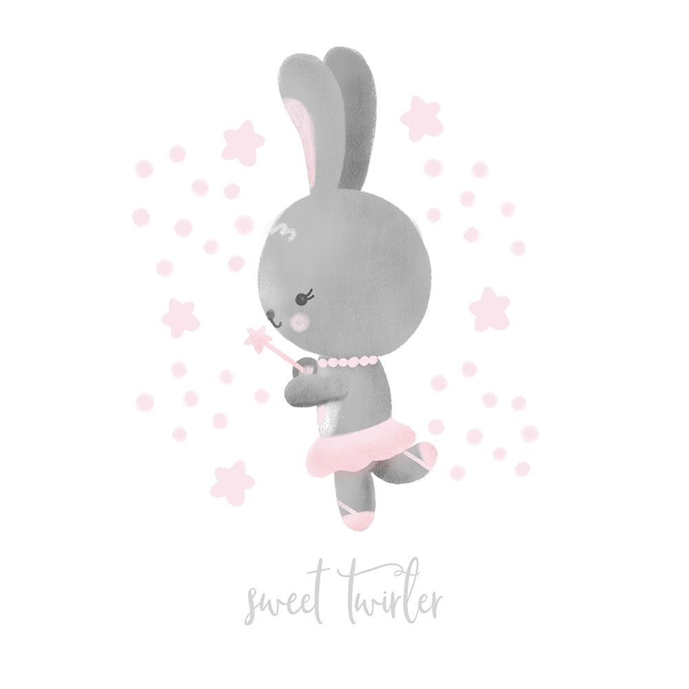 Ballerina Bunny III art print by Noonday Design for $57.95 CAD