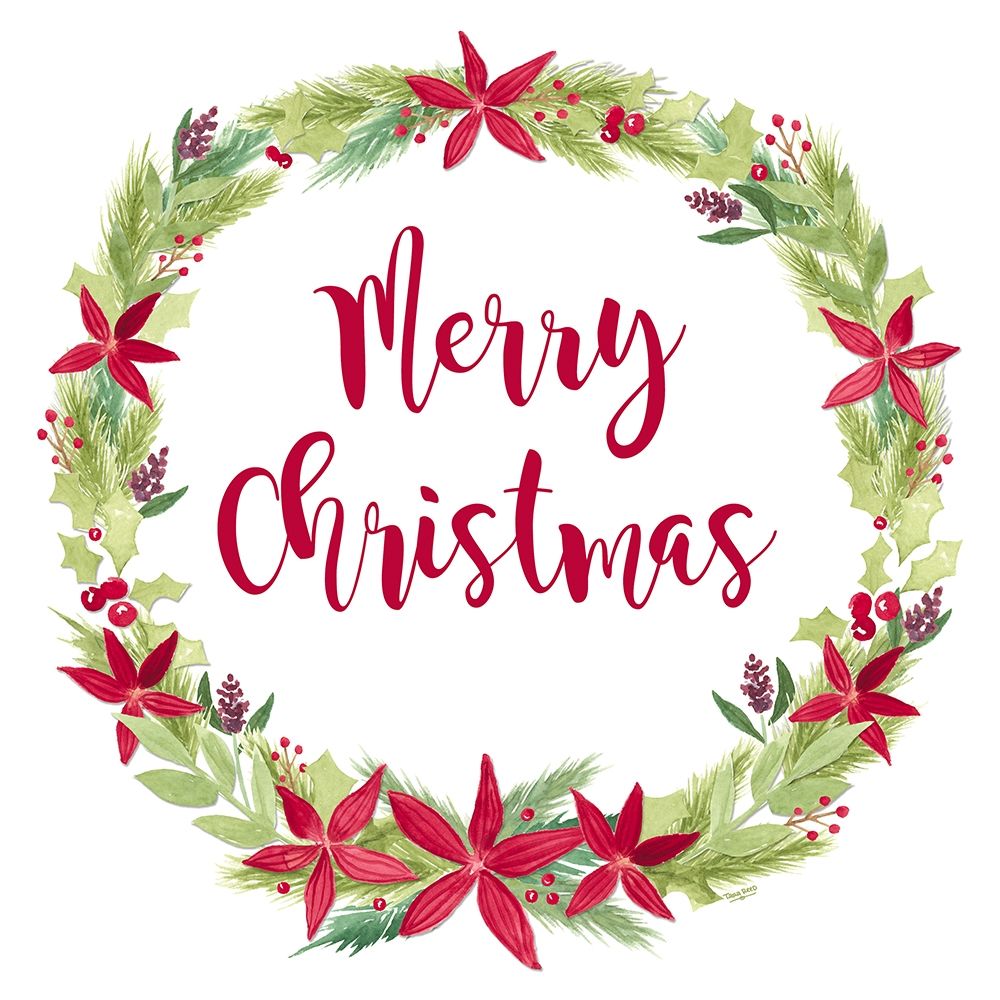Be Joyful Merry Christmas art print by Tara Reed for $57.95 CAD