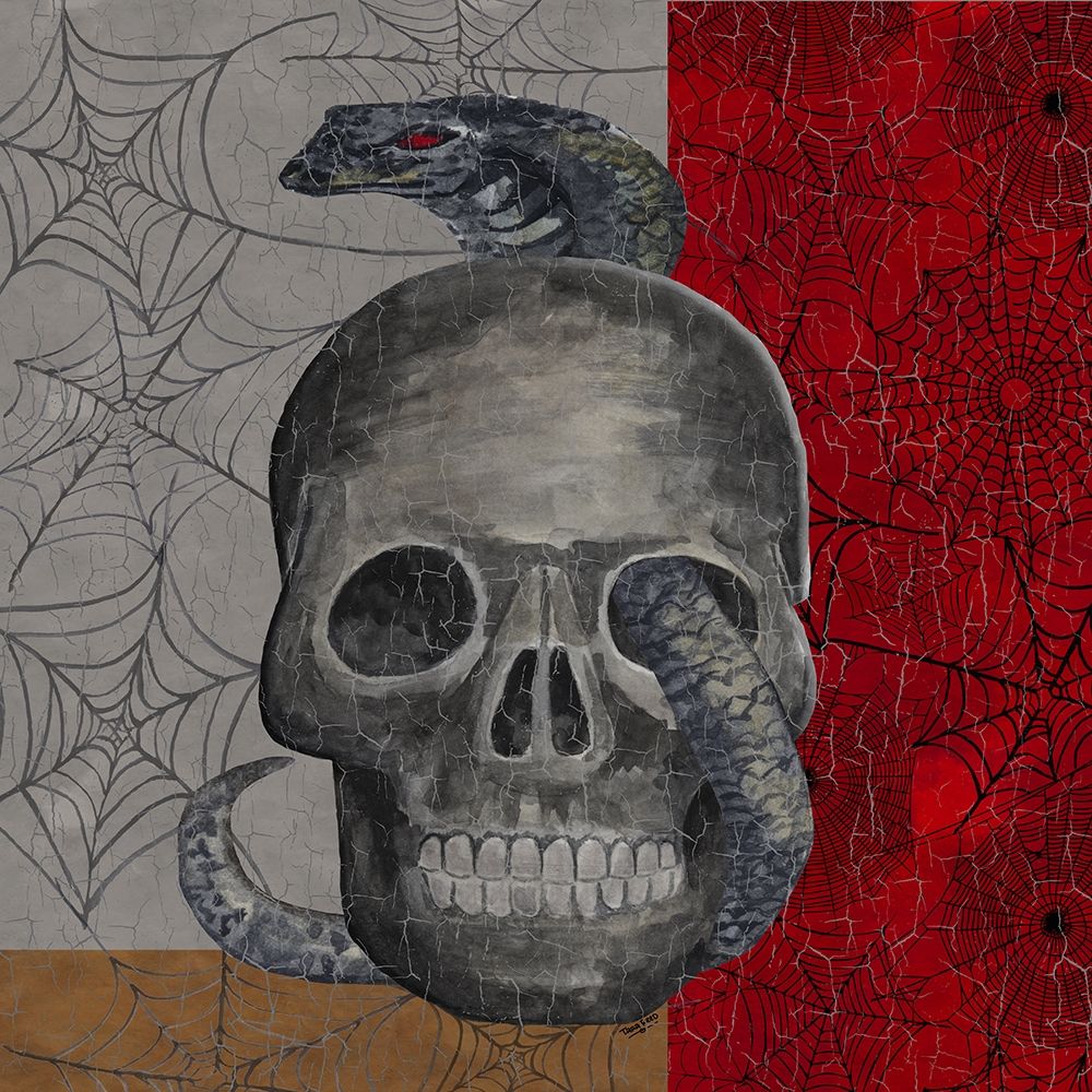 Something Wicked Skull art print by Tara Reed for $57.95 CAD