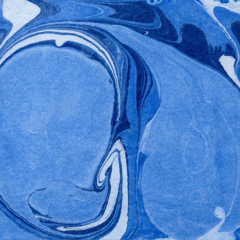 Blue Marble Quad III art print by Nancy Green Design for $57.95 CAD