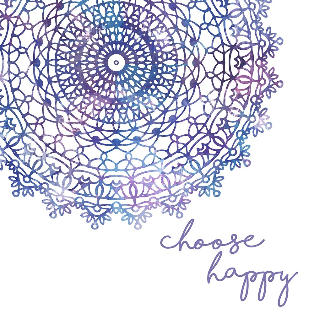 Cosmic Mandala I art print by Noonday Design for $57.95 CAD