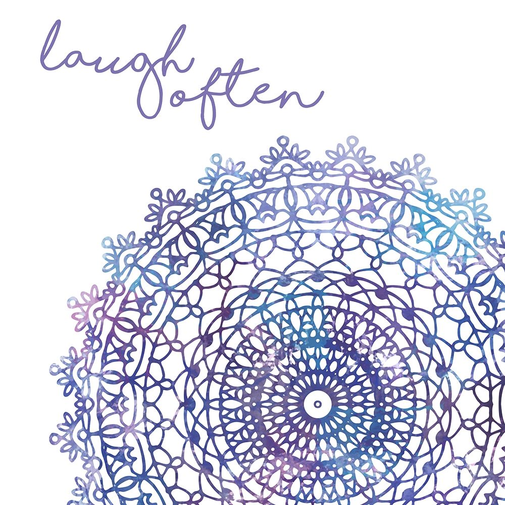 Cosmic Mandala II art print by Noonday Design for $57.95 CAD