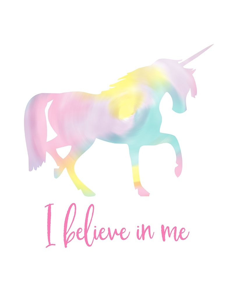 Watercolor Unicorn I art print by Tara Reed for $57.95 CAD