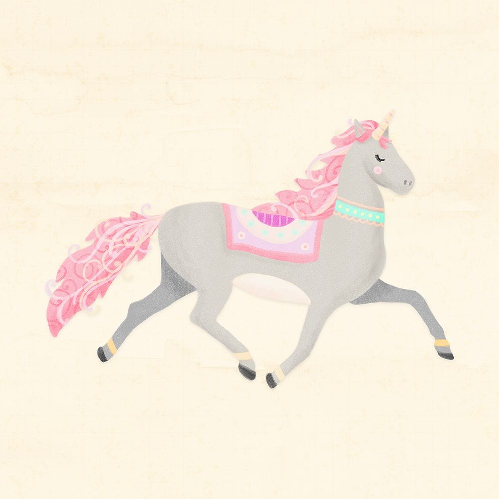 Unicorn Pastel I art print by Noonday Design for $57.95 CAD