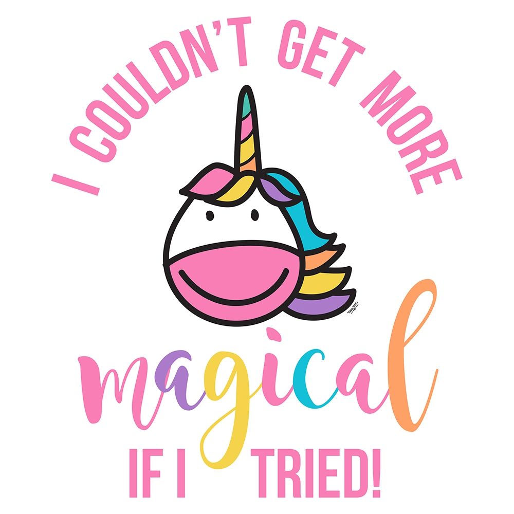 Happy Unicorn III art print by Tara Reed for $57.95 CAD