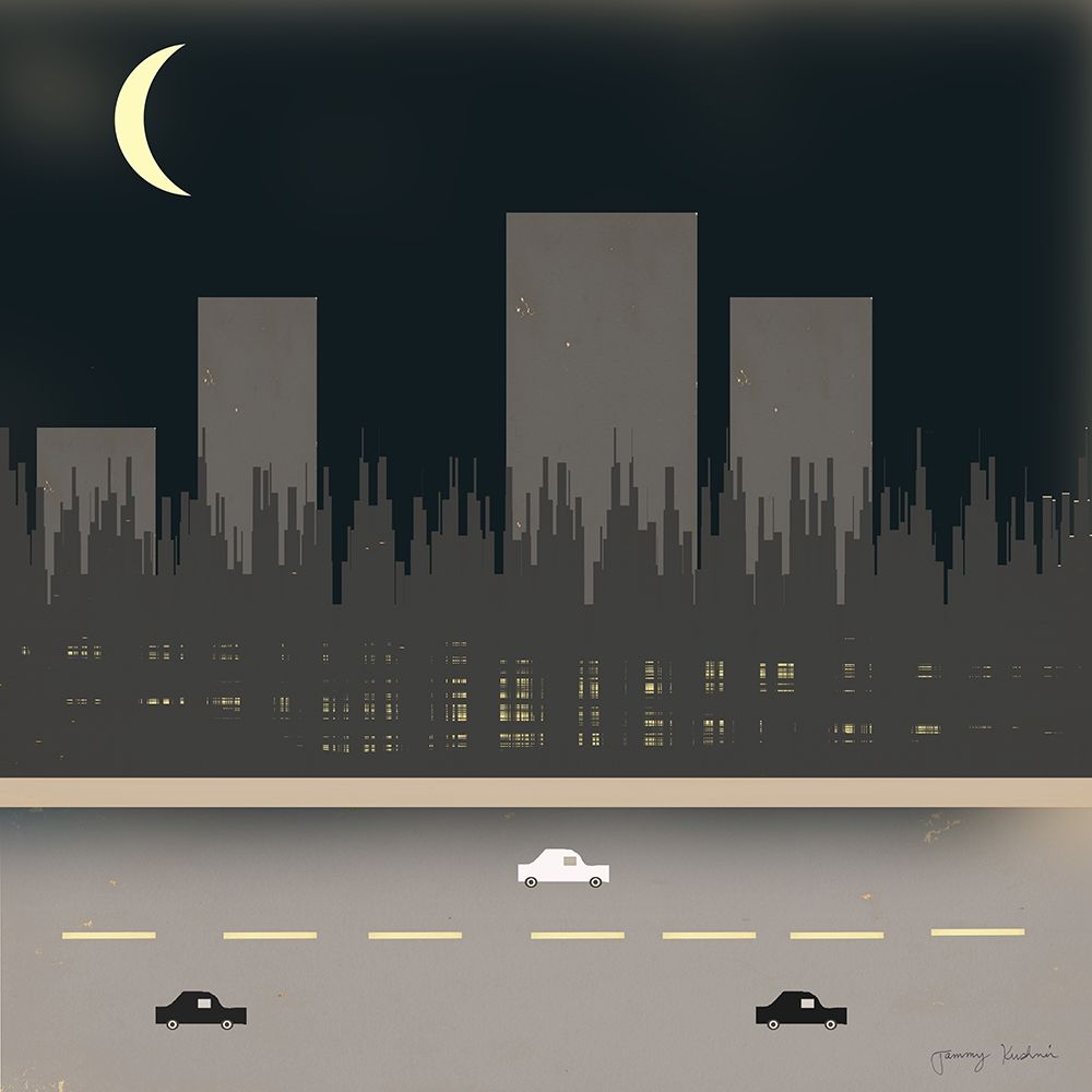 Nightime in the City I art print by Tammy Kushnir for $57.95 CAD