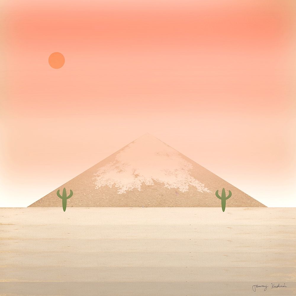 Cactus Desert II art print by Tammy Kushnir for $57.95 CAD