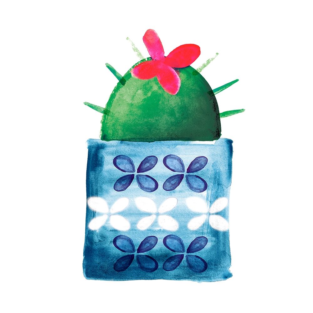 Colorful Cactus IV art print by Northern Lights for $57.95 CAD