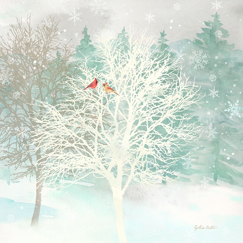 Winter Wonder I art print by Cynthia Coulter for $57.95 CAD