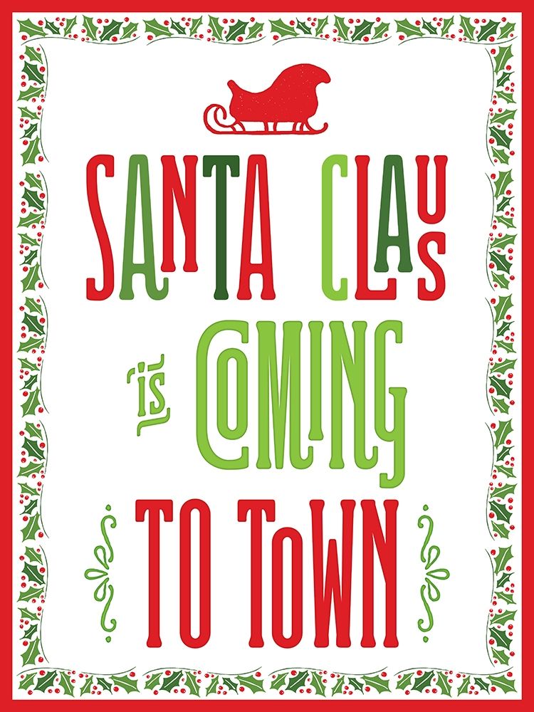Colorful Christmas with border III art print by Noonday Design for $57.95 CAD