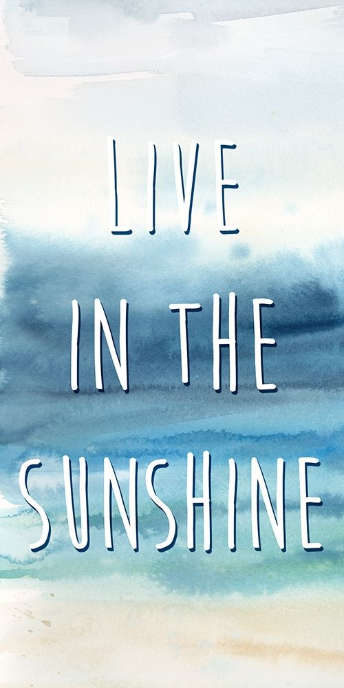Live in the Sunshine Panel A art print by Cynthia Coulter for $57.95 CAD