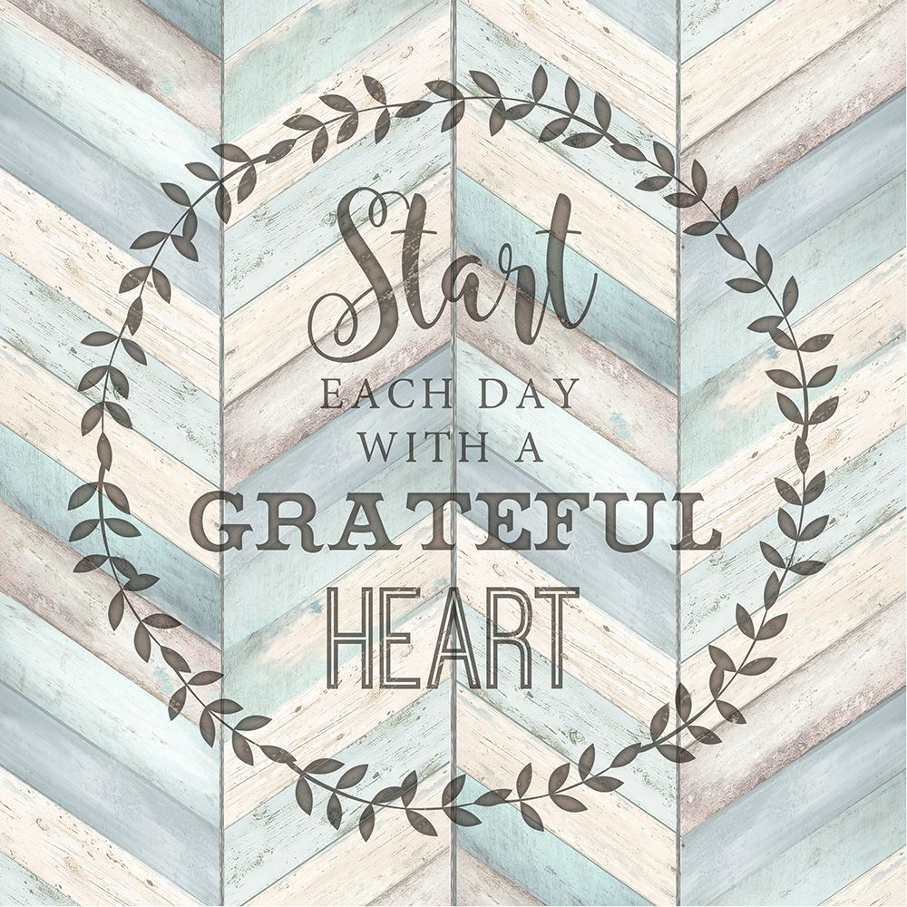 Start Each Day Chevron art print by Tre Sorelle Studios for $57.95 CAD
