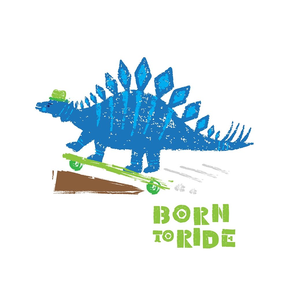 Dinos on the Move II art print by Noonday Design for $57.95 CAD