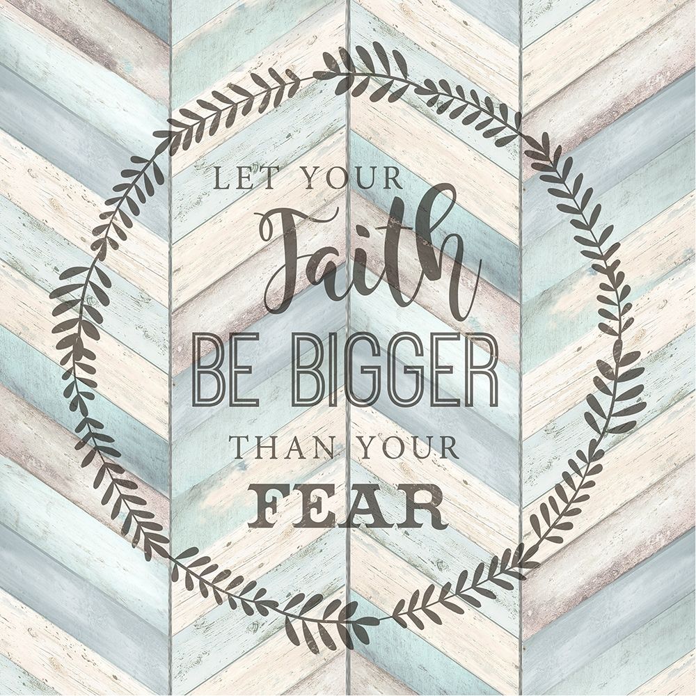Let Your Faith Chevron art print by Tre Sorelle Studios for $57.95 CAD