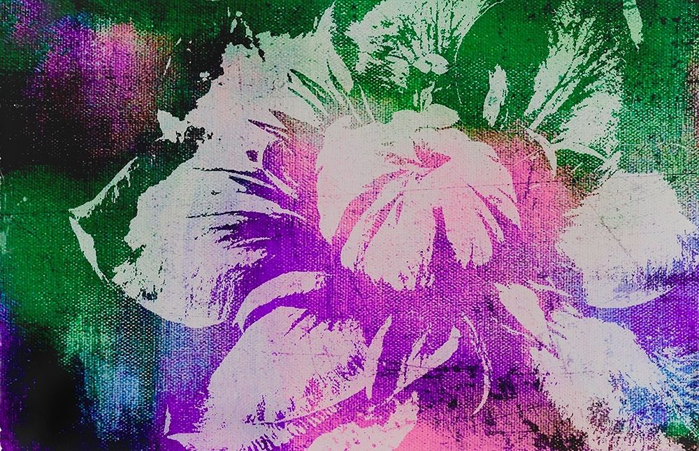 Color Pop Flower art print by Lu Anne Tyrrell for $57.95 CAD